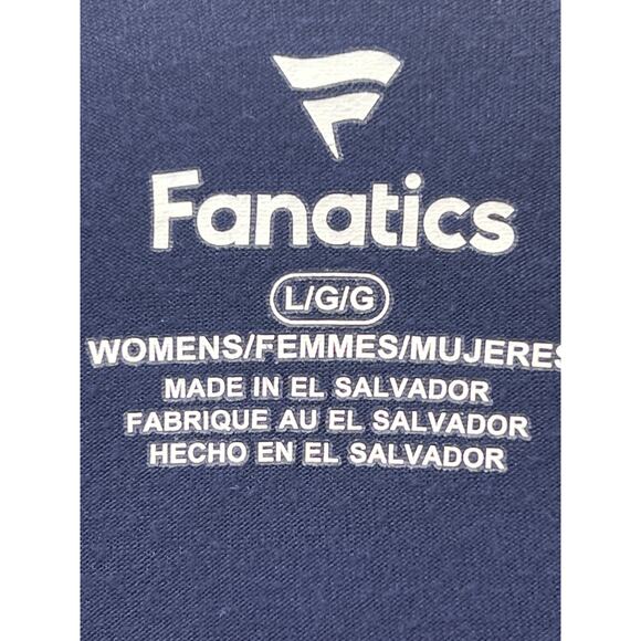 Milwaukee Brewers Women’s‎ 3/4 Length Sleeve Blue, Gold & White Stripes Mitt - Picture 6 of 8